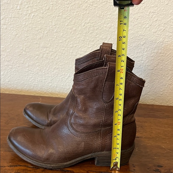 Frye Women's Dark Brown Ankle Booties Size 7 M - Picture 13 of 13